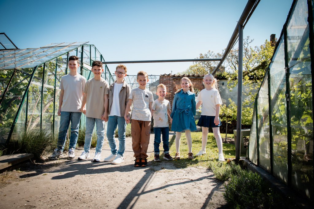 Familieshoot Druiventuin Sonnehoeck