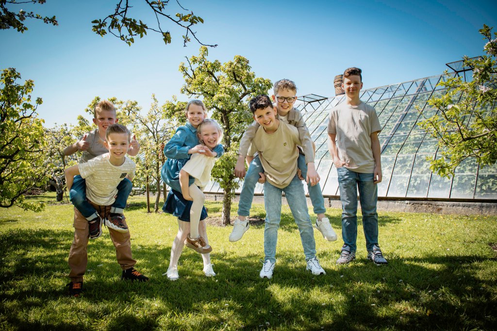 Familieshoot Druiventuin Sonnehoeck