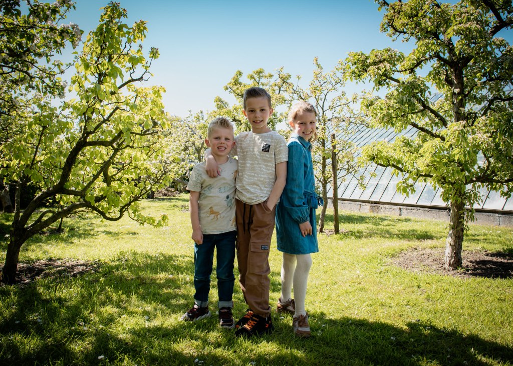 Familieshoot Druiventuin Sonnehoeck