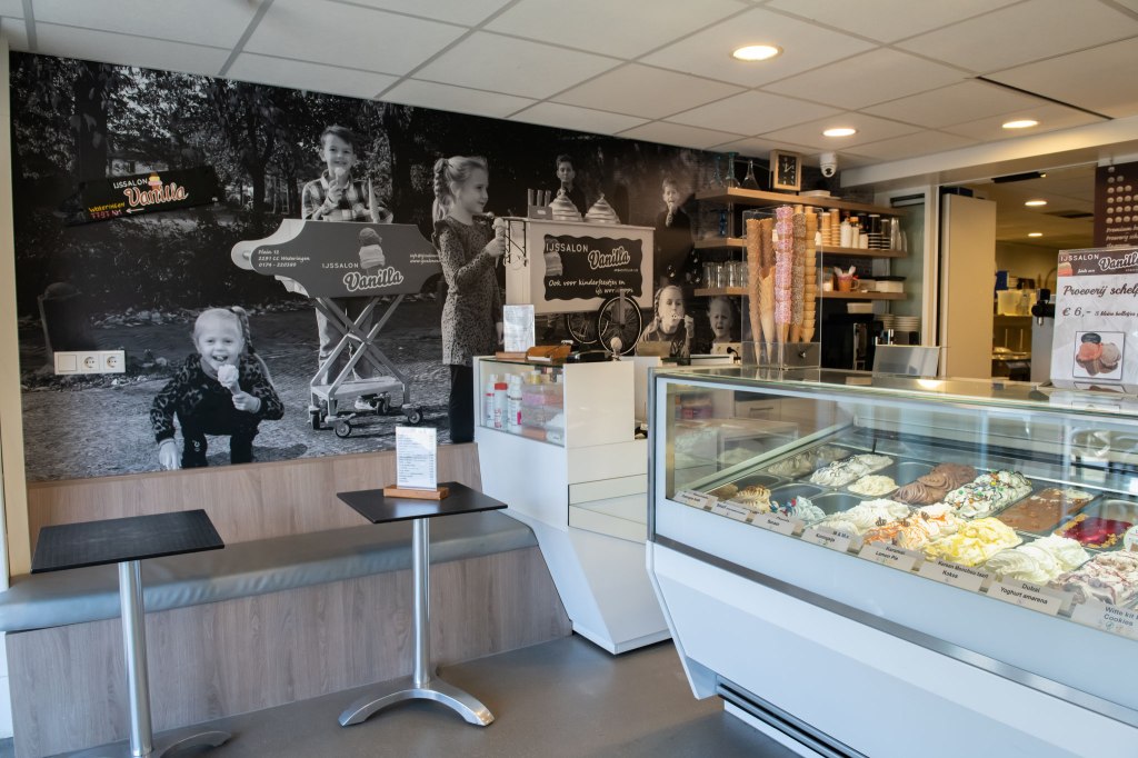 Zakelijke fotografie IJssalon Vanilla